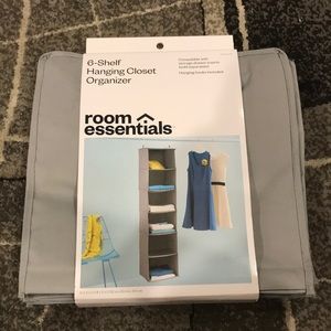 6-Shelf Hanging Closet Organizer